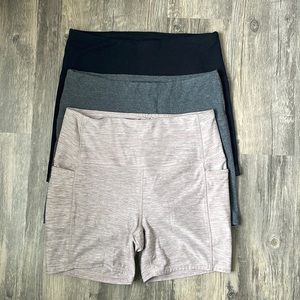 Workout shorts bundle